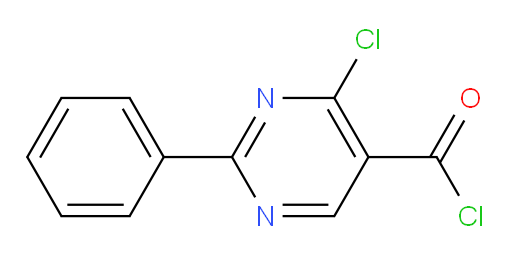 4-chloro-2-phenylpyrimidine-5-carbonyl chloride