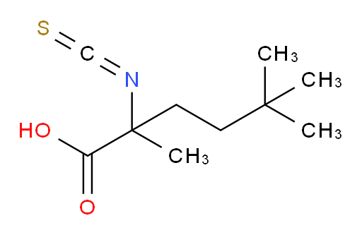 2-isothiocyanato-2,5,5-trimethylhexanoic acid