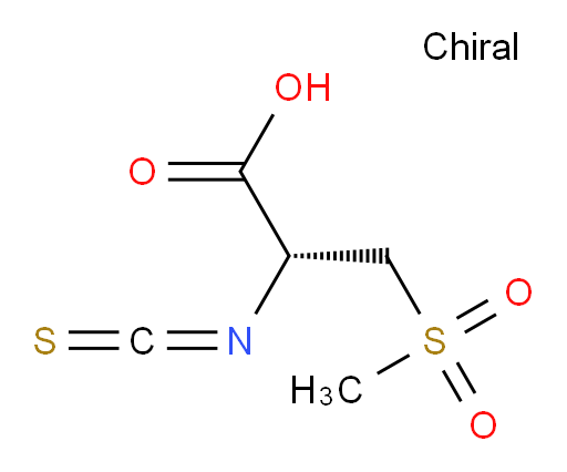 (2R)-2-isothiocyanato-3-methanesulfonylpropanoic acid