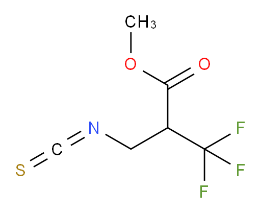 methyl 3,3,3-trifluoro-2-(isothiocyanatomethyl)propanoate