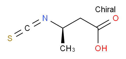 (3R)-3-isothiocyanatobutanoic acid