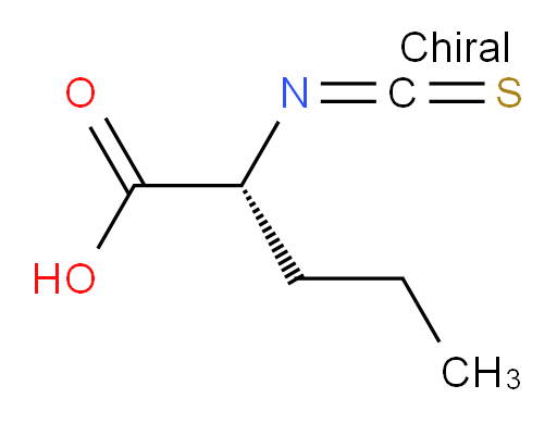 (2R)-2-isothiocyanatopentanoic acid