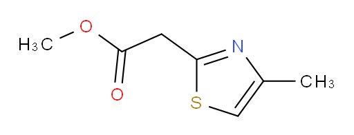 methyl 2-(4-methyl-1,3-thiazol-2-yl)acetate