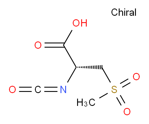 (2R)-2-isocyanato-3-methanesulfonylpropanoic acid