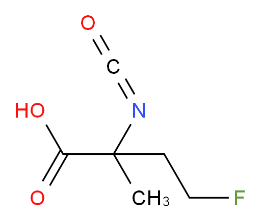 4-fluoro-2-isocyanato-2-methylbutanoic acid