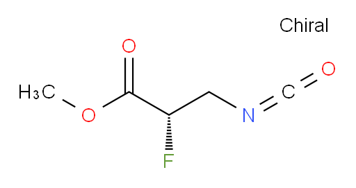 methyl (2S)-2-fluoro-3-isocyanatopropanoate