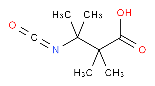 3-isocyanato-2,2,3-trimethylbutanoic acid