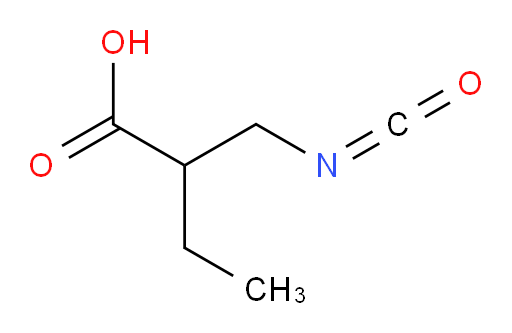 2-(isocyanatomethyl)butanoic acid
