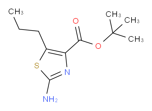 tert-butyl 2-amino-5-propyl-1,3-thiazole-4-carboxylate