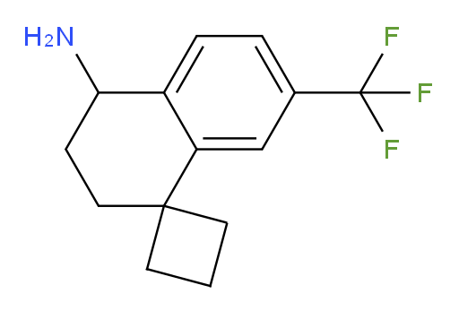 7'-(trifluoromethyl)-3',4'-dihydro-2'H-spiro[cyclobutane-1,1'-naphthalene]-4'-amine