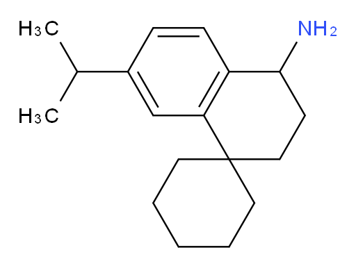 7'-(propan-2-yl)-3',4'-dihydro-2'H-spiro[cyclohexane-1,1'-naphthalene]-4'-amine
