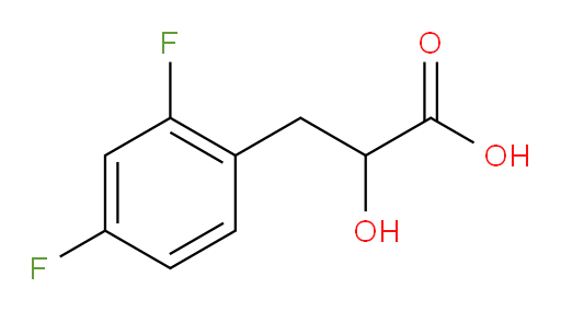 3-(2,4-difluorophenyl)-2-hydroxypropanoic acid