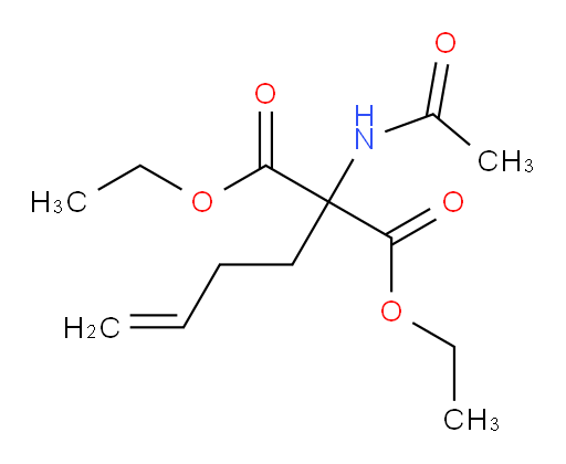 1,3-diethyl 2-(but-3-en-1-yl)-2-acetamidopropanedioate