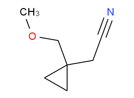 2-[1-(methoxymethyl)cyclopropyl]acetonitrile