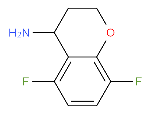 5,8-difluoro-3,4-dihydro-2H-1-benzopyran-4-amine