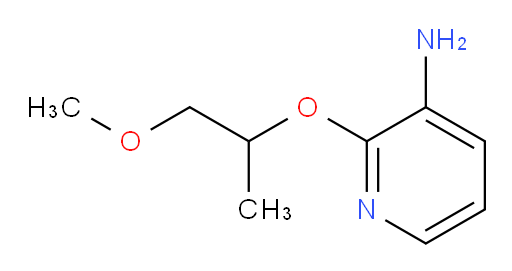 2-[(1-methoxypropan-2-yl)oxy]pyridin-3-amine