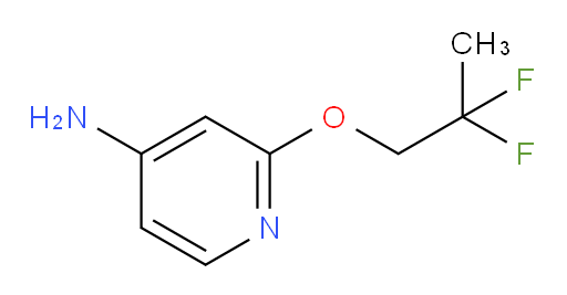 2-(2,2-difluoropropoxy)pyridin-4-amine