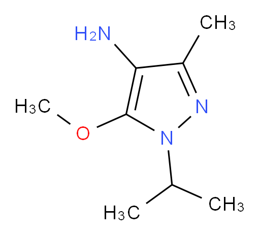 5-methoxy-3-methyl-1-(propan-2-yl)-1H-pyrazol-4-amine