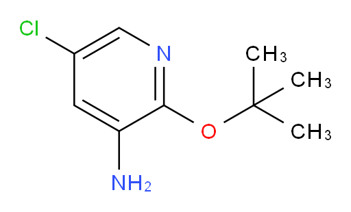 2-(tert-butoxy)-5-chloropyridin-3-amine