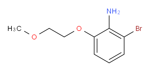 2-bromo-6-(2-methoxyethoxy)aniline