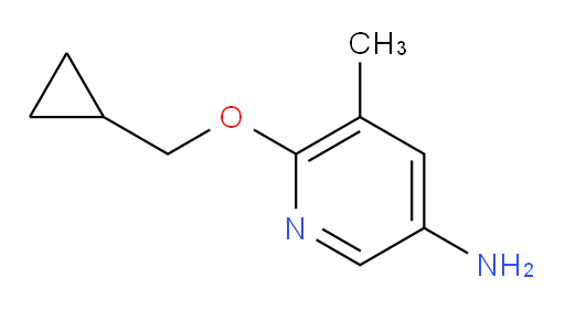 6-(cyclopropylmethoxy)-5-methylpyridin-3-amine