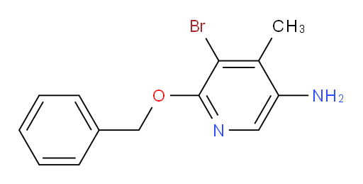 6-(benzyloxy)-5-bromo-4-methylpyridin-3-amine