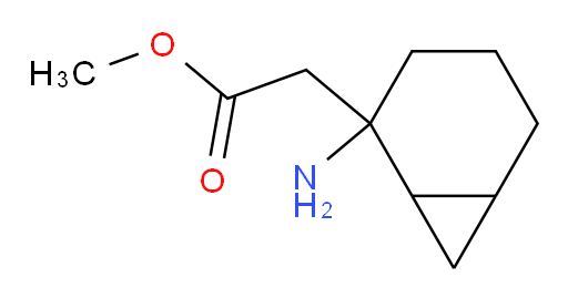methyl 2-{2-aminobicyclo[4.1.0]heptan-2-yl}acetate