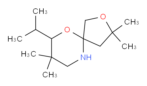 3,3,8,8-tetramethyl-7-(propan-2-yl)-2,6-dioxa-10-azaspiro[4.5]decane