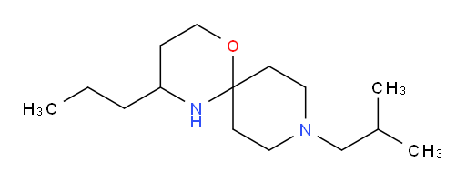 9-(2-methylpropyl)-4-propyl-1-oxa-5,9-diazaspiro[5.5]undecane