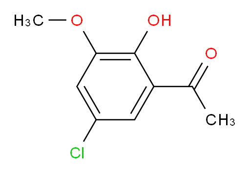 1-(5-chloro-2-hydroxy-3-methoxyphenyl)ethan-1-one