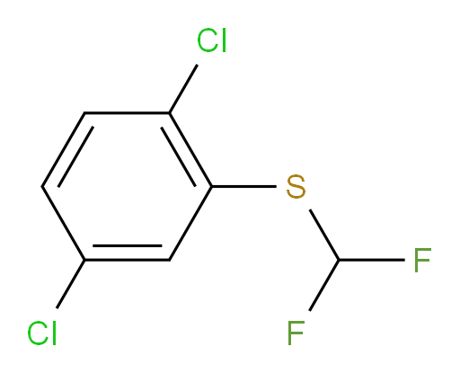 1,4-dichloro-2-[(difluoromethyl)sulfanyl]benzene