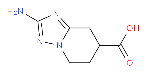 2-amino-5H,6H,7H,8H-[1,2,4]triazolo[1,5-a]pyridine-7-carboxylic acid