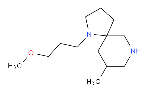 1-(3-methoxypropyl)-9-methyl-1,7-diazaspiro[4.5]decane