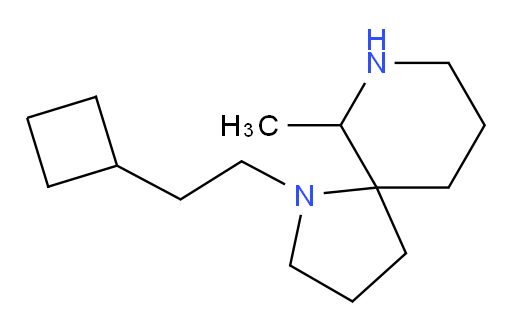 1-(2-cyclobutylethyl)-6-methyl-1,7-diazaspiro[4.5]decane