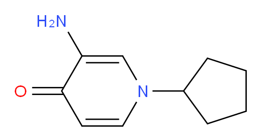 3-amino-1-cyclopentyl-1,4-dihydropyridin-4-one