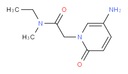 2-(5-amino-2-oxo-1,2-dihydropyridin-1-yl)-N-ethyl-N-methylacetamide