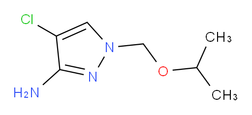 4-chloro-1-[(propan-2-yloxy)methyl]-1H-pyrazol-3-amine
