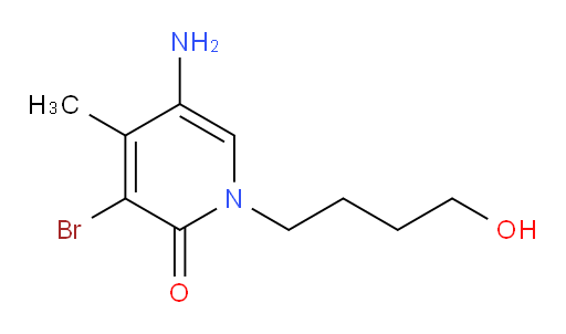 5-amino-3-bromo-1-(4-hydroxybutyl)-4-methyl-1,2-dihydropyridin-2-one
