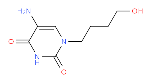 5-amino-1-(4-hydroxybutyl)-1,2,3,4-tetrahydropyrimidine-2,4-dione