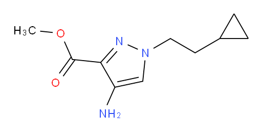 methyl 4-amino-1-(2-cyclopropylethyl)-1H-pyrazole-3-carboxylate