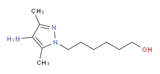 6-(4-amino-3,5-dimethyl-1H-pyrazol-1-yl)hexan-1-ol