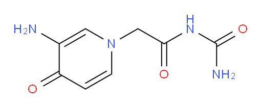 [2-(3-amino-4-oxo-1,4-dihydropyridin-1-yl)acetyl]urea