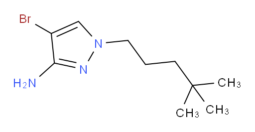 4-bromo-1-(4,4-dimethylpentyl)-1H-pyrazol-3-amine