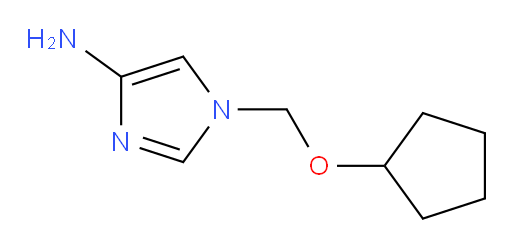 1-[(cyclopentyloxy)methyl]-1H-imidazol-4-amine