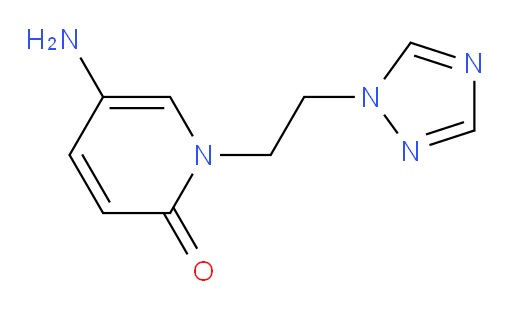 5-amino-1-[2-(1H-1,2,4-triazol-1-yl)ethyl]-1,2-dihydropyridin-2-one