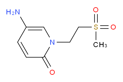5-amino-1-(2-methanesulfonylethyl)-1,2-dihydropyridin-2-one