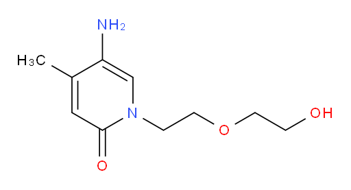 5-amino-1-[2-(2-hydroxyethoxy)ethyl]-4-methyl-1,2-dihydropyridin-2-one