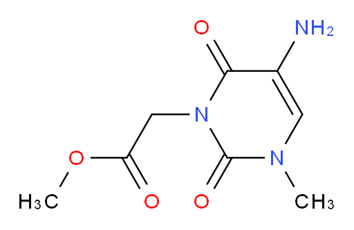 methyl 2-(5-amino-3-methyl-2,6-dioxo-1,2,3,6-tetrahydropyrimidin-1-yl)acetate