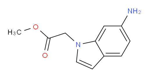 methyl 2-(6-amino-1H-indol-1-yl)acetate