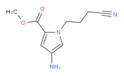 methyl 4-amino-1-(3-cyanopropyl)-1H-pyrrole-2-carboxylate